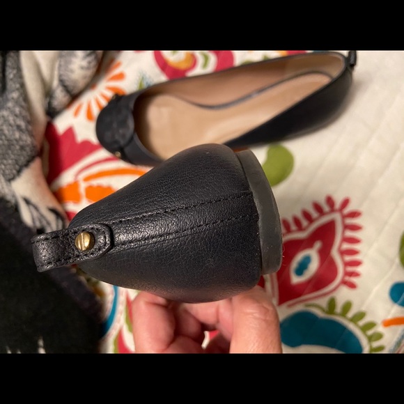 Tory Burch Navy Flats UEC - Picture 9 of 12